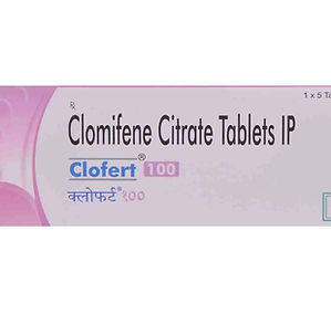 Clofert 100 mg (Clomiphene)