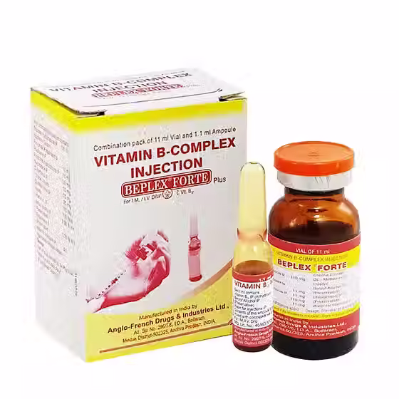 BEPLEX FORTE PLUS 11 ML INJECTION is a must-have vitamin B-complex supplement | Ivermectinkart
