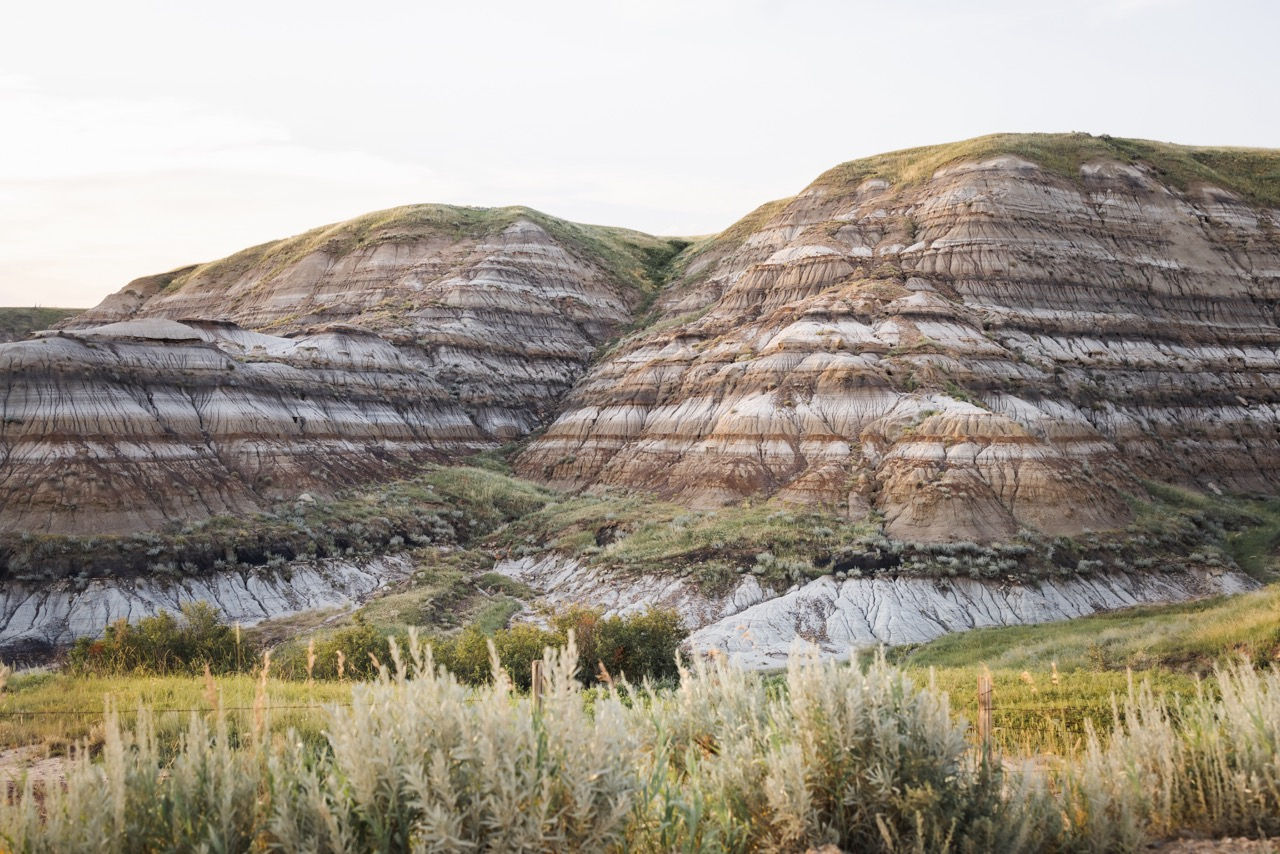 Drumheller Hillside - Double / Colour