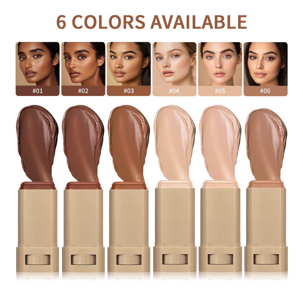 Foundation Skin Tint Balm - Waterproof Nourishing Solid Tinted Ser