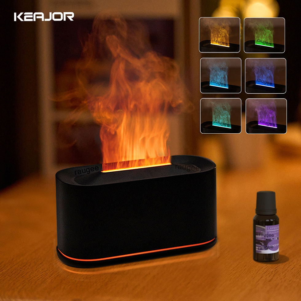 Aroma Humidifier Flame Diffuser