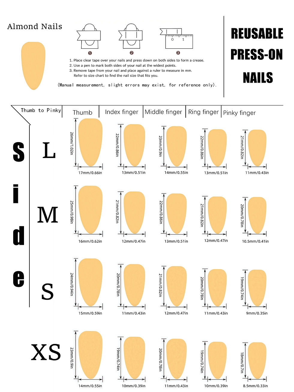 Thumbnail: 10 Pieces of Dark Night-Themed Press-On Nails, Suitable for Engagement Weddings,