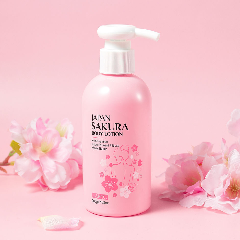 Thumbnail: LAIKOU Japan Sakura Body Lotion Nourishing Body 