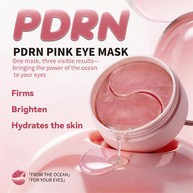 Thumbnail: PDRN Pink Under-Eye Mask For Dark Circle And Puffiness Slip-resistant Eye Patche