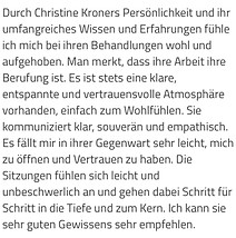 Testimonial Kinesiologie