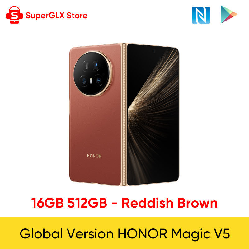 Thumbnail: HONOR Magic V5 Global Version 5G Foldable Smartphone Snapdragon 8 Elite 7.95" LT