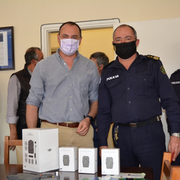 Salto Grande dona dron con cámaras térmicas a Jefatura de Policía de Salto