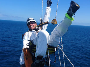 Rope Access Technicians Climb on the Job