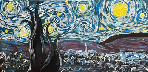 starry night 12x24