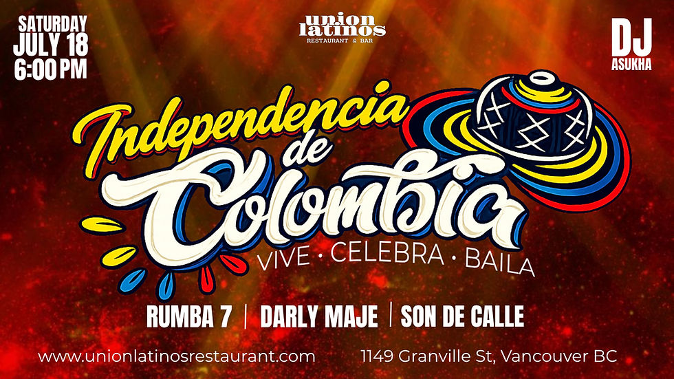 Independencia de Colombia en Unión Latinos