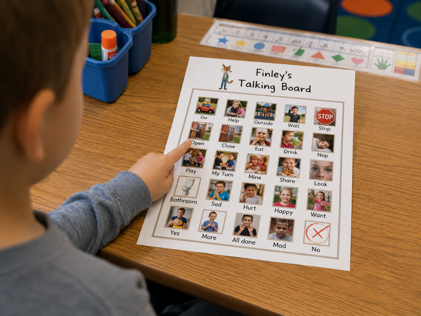 Finley's Talking Board