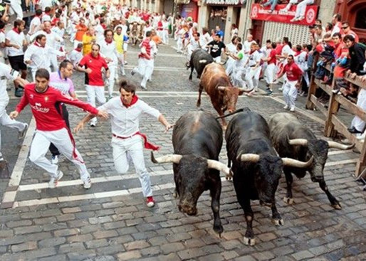 7 de julio.- Las Fiestas de San Fermín en Pamplona