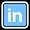 Linkedin Icon with a Link