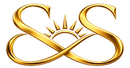 Transparent Polished Golden Infinity Sun Emblem.png