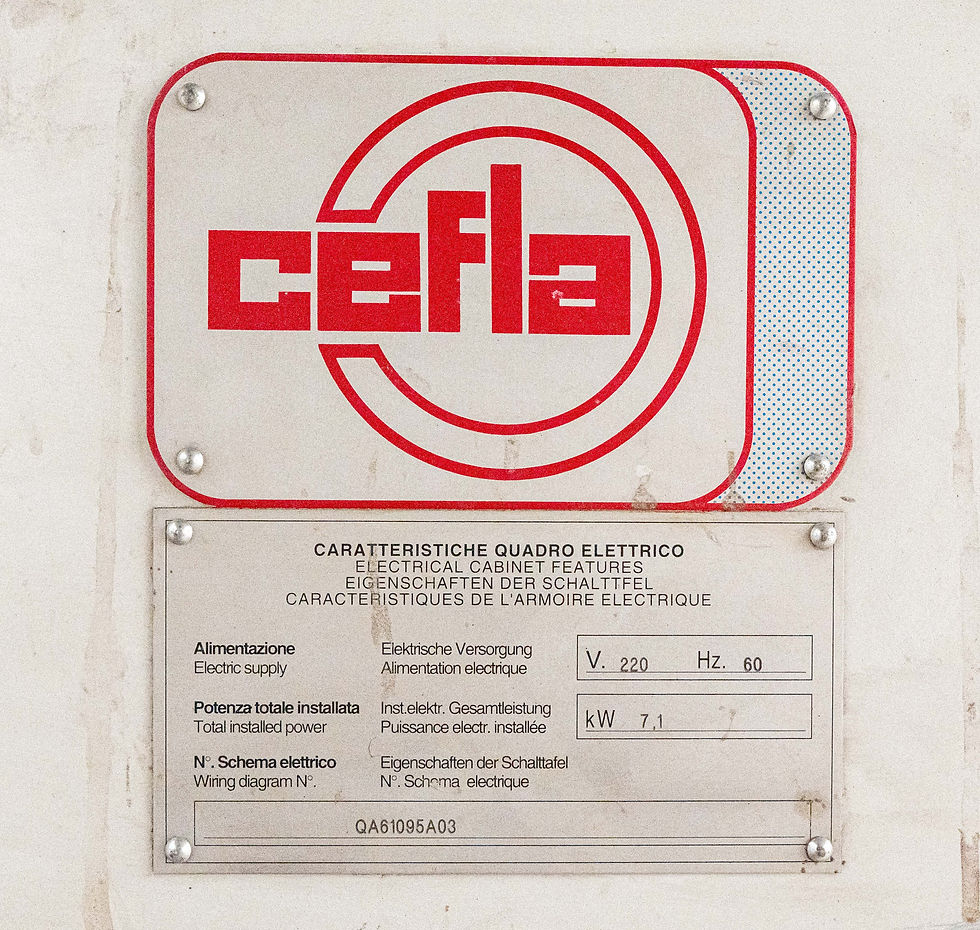 Miniatura: Cabina para barniz a cortina, marca Cefla (3 Disponibles)