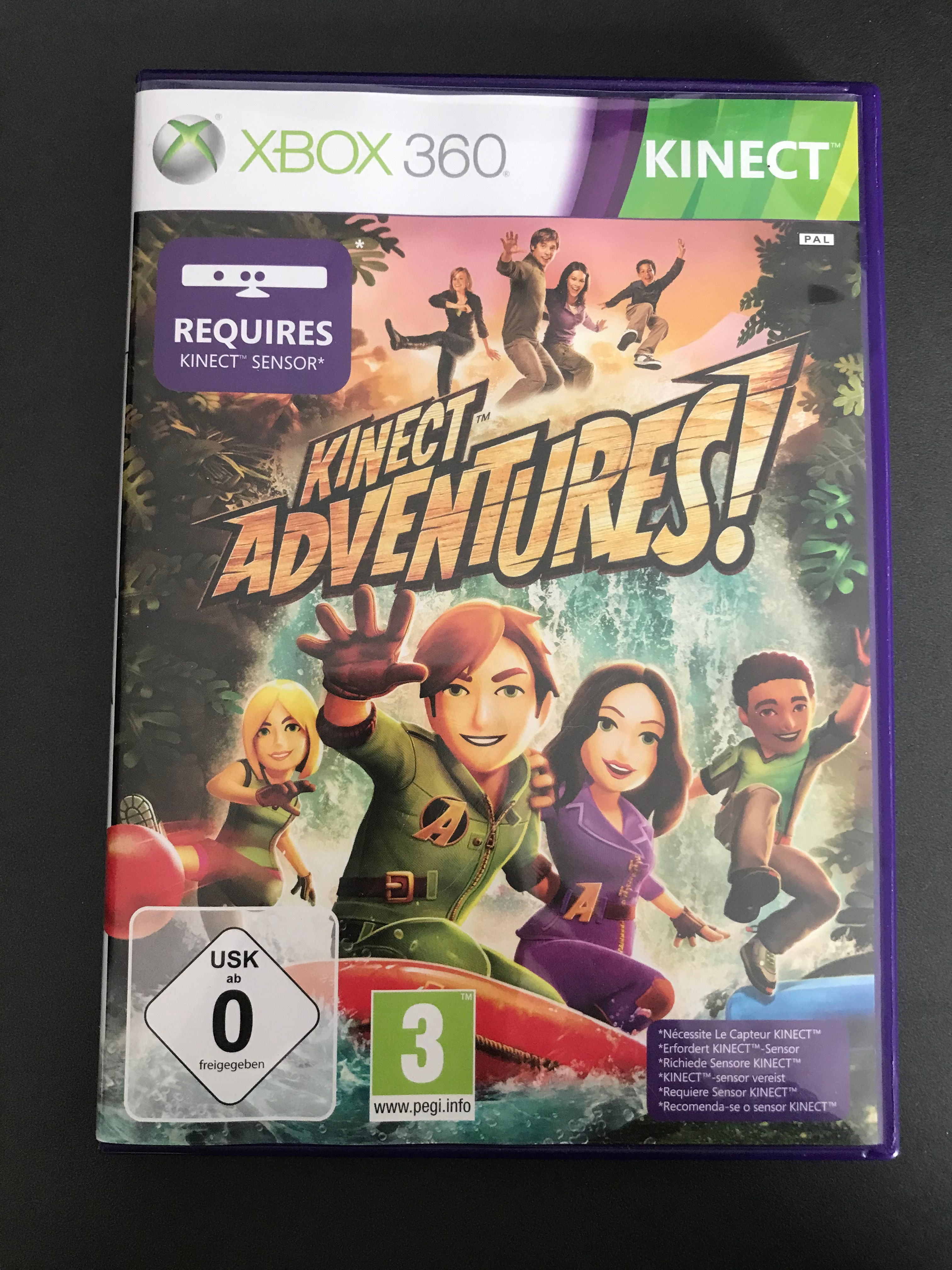 KINECT ADVENTURES ! - XBOX 360