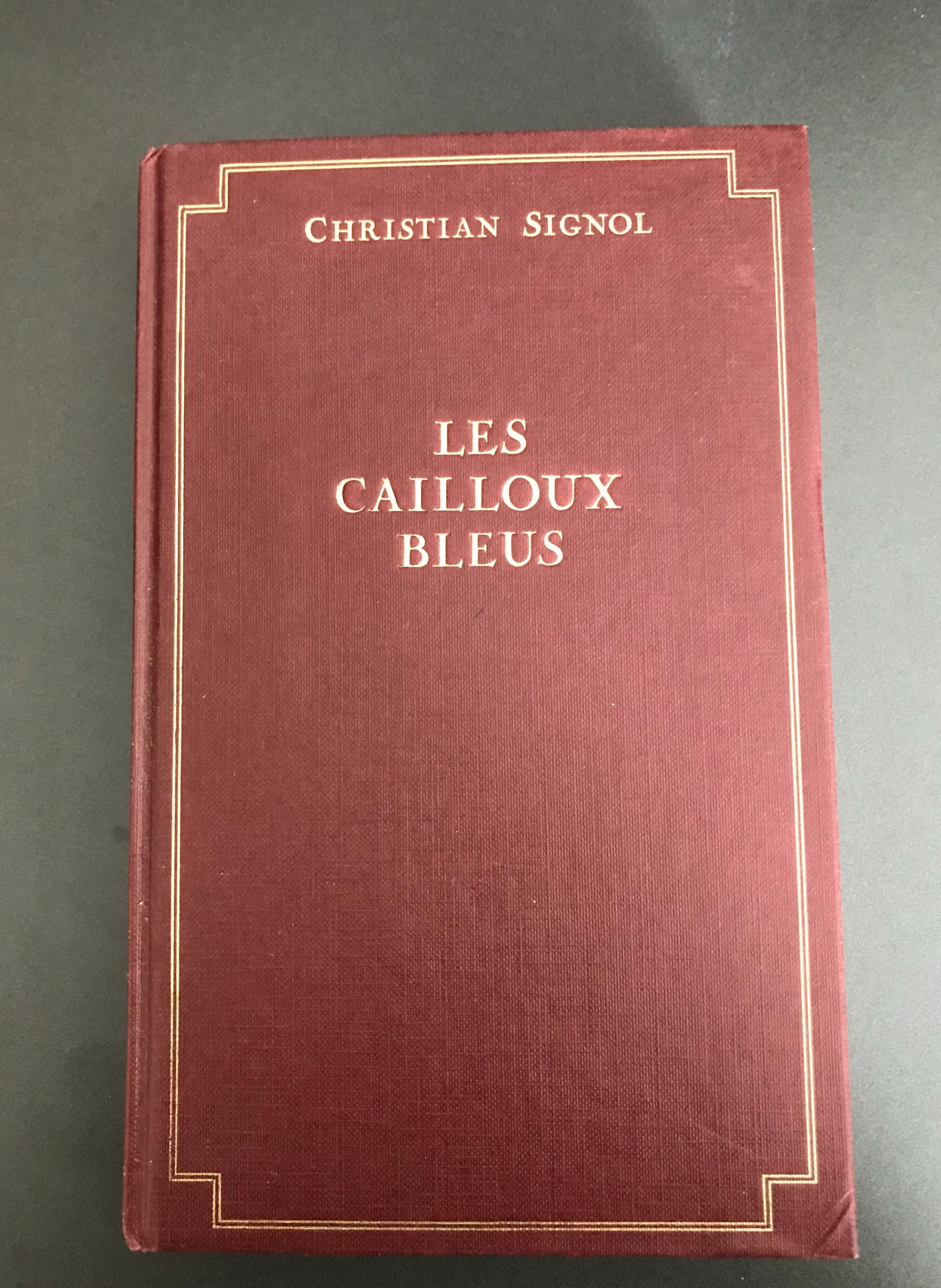 LES CAILLOUX BLEUS - Christian Signol