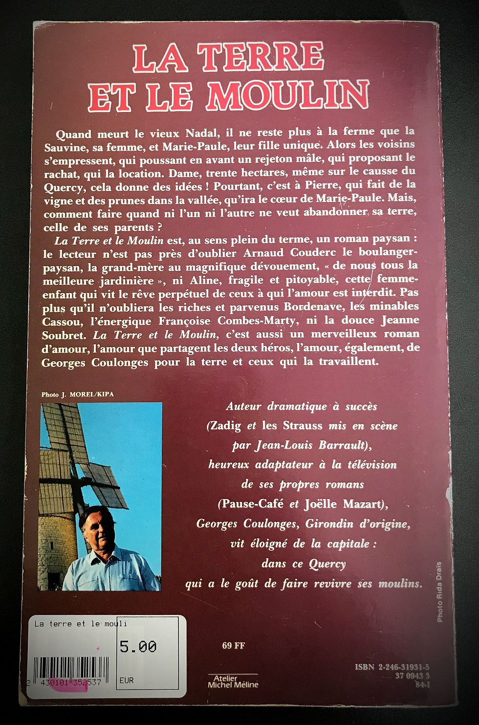 Miniature : LA TERRE ET LE MOULIN - Georges Coulonges