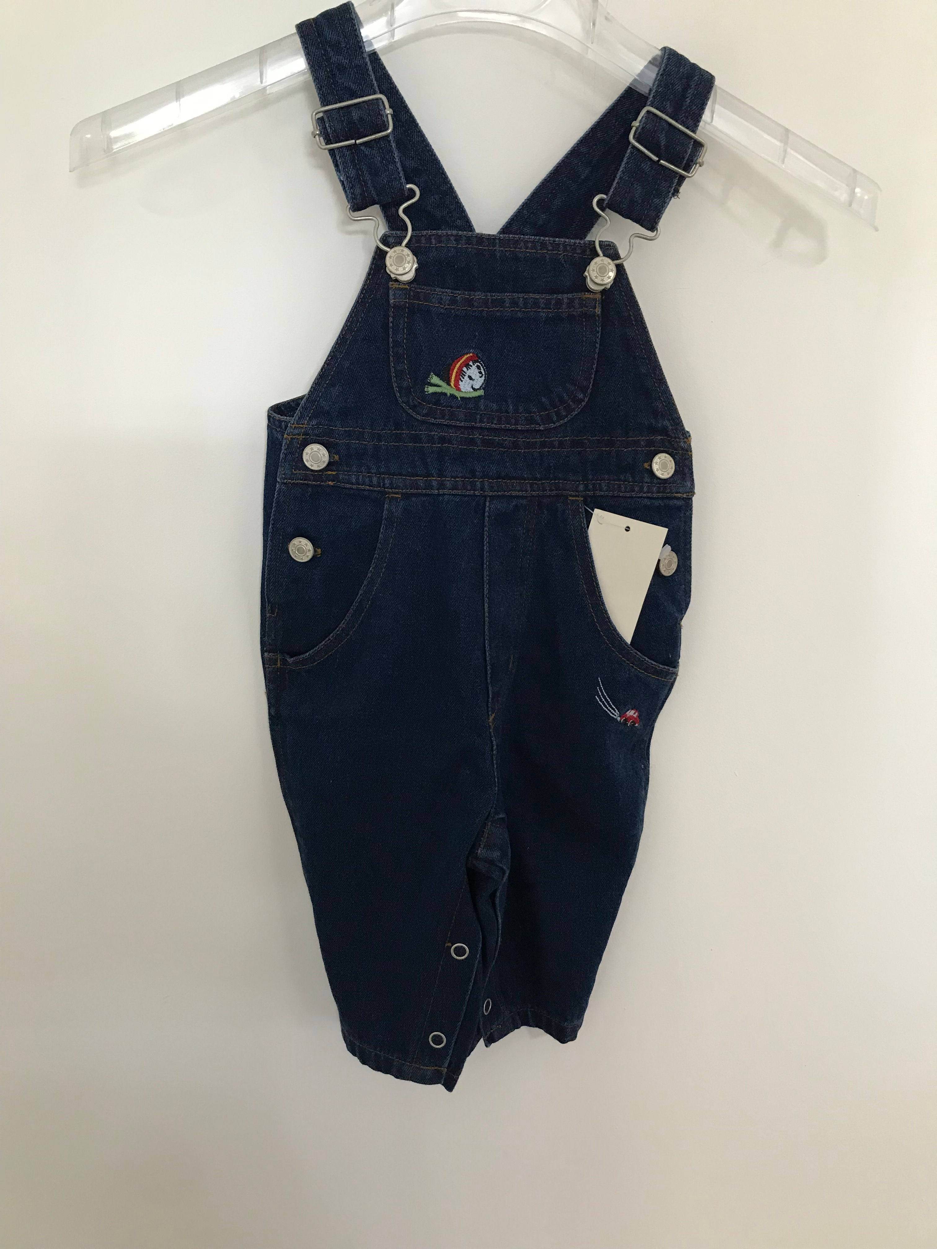 SALOPETTE JEAN (Taille 6 mois)