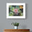 Thumbnail: 14in X 11in "Pink Water Lily" fine art print framed & matted example