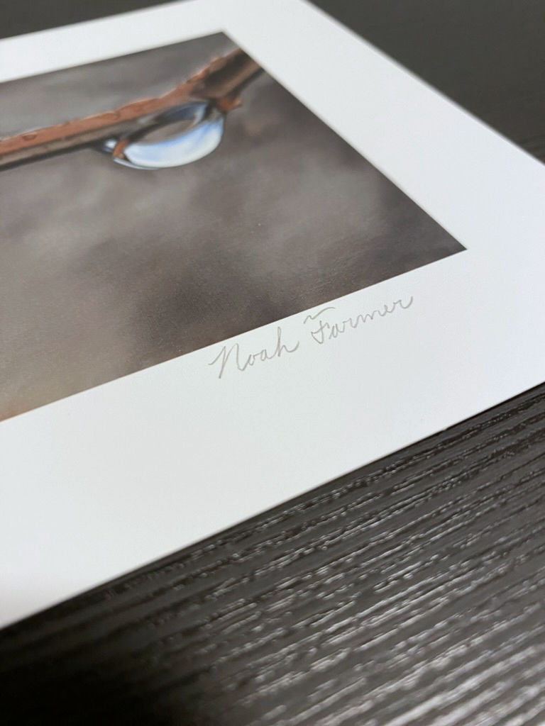 Thumbnail: Artist's hand-written signature