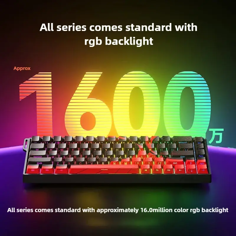 Miniatura: Aula Win60He Magnetic Switch Keyboard Wired Win 60 HE Mechanical Keyboard Esport