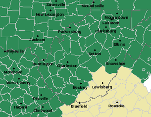 Most of WV Under Flood Watch Labor Day, Including Upshur County