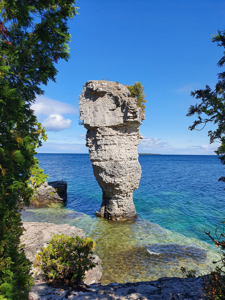 Flowerpot Island, Ontario, Canada