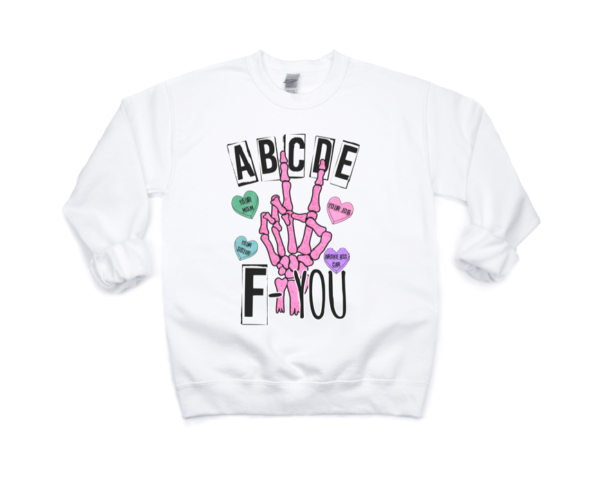 Thumbnail: abcdeFU #1 Sweatshirt