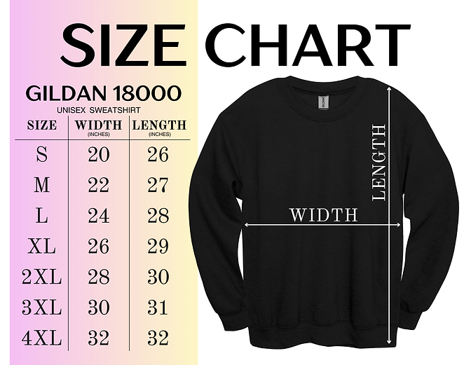 Copy of GILDAN 18000 SIZE CHART X.png