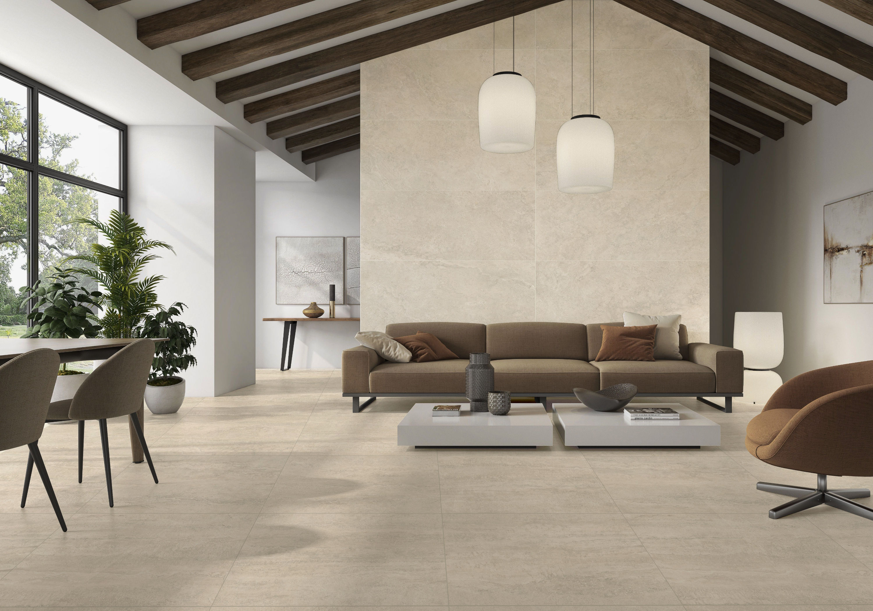 Marazzi Series. Travertine Bottocino. TR01. Porcelain Tile