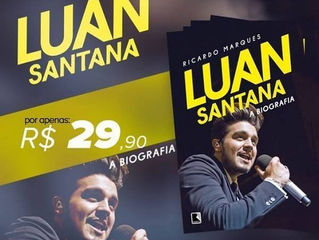 Luan Santana terá biografia escrita por Ricardo Marques