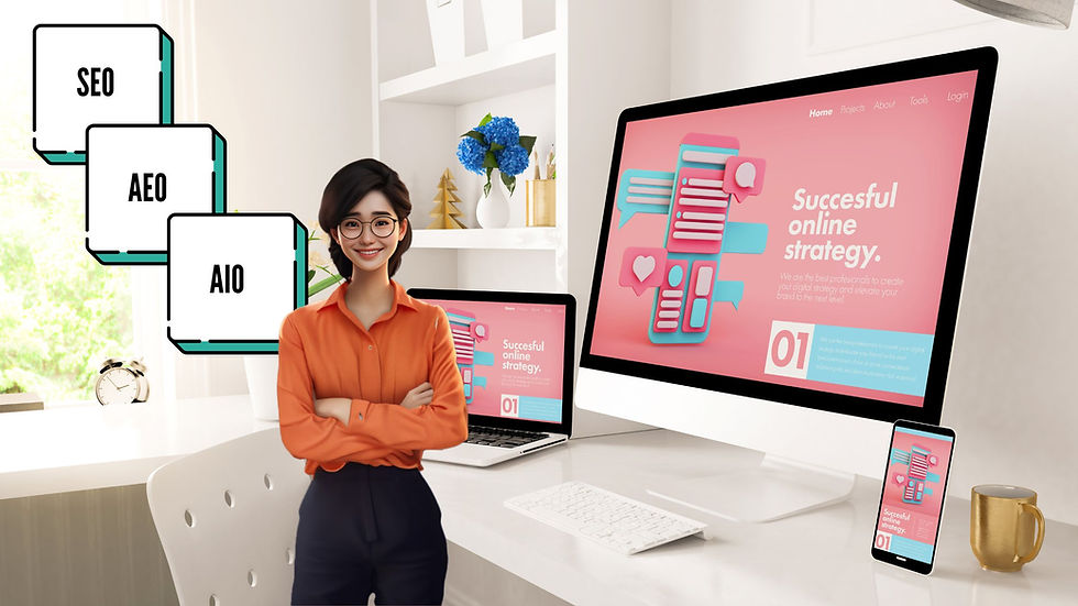 Optimize for the future: understanding SEO, AEO & AIO to lead in digital marketing