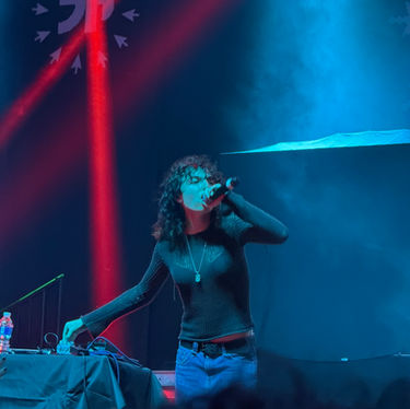 Jane Remover, performing "Fling" while opening for JPEGMAFIA at Radius, Chicago (9/21/2024). /me