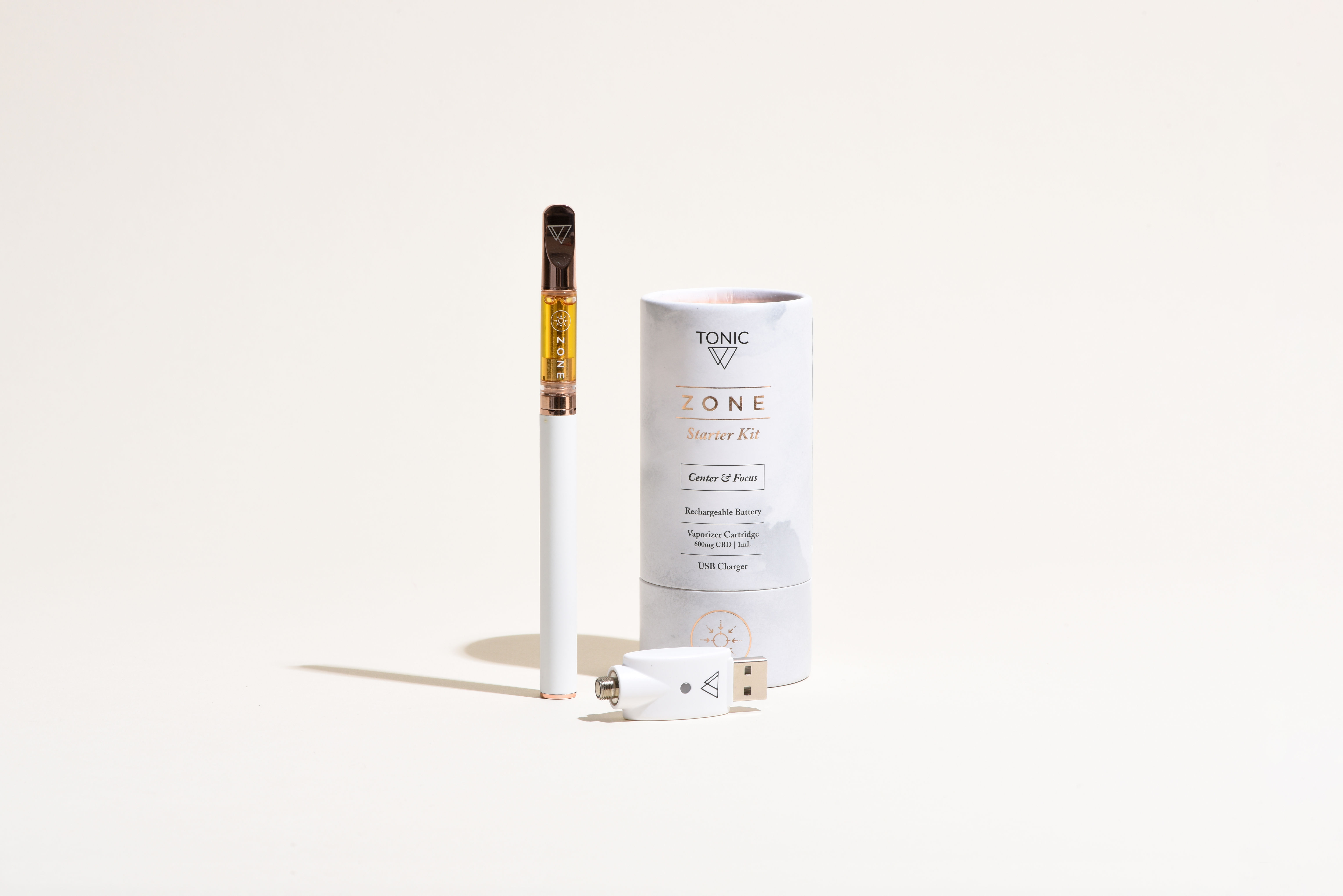 Tonic Zone CBD Vape Cartridge 1mL - Starter Kit