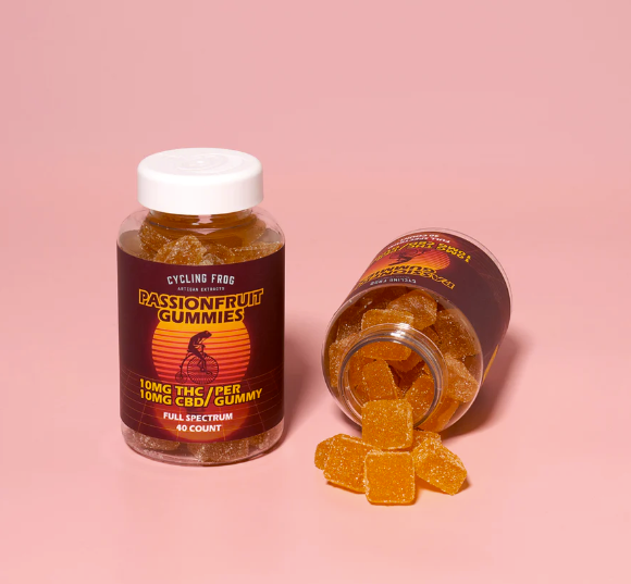 Cycling Frog Passionfruit Delta 9 Gummies