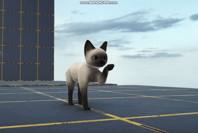cat lick hand.gif