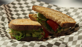 Avocado Hummus Sandwich
