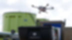 Percepto's drone-in-a-box technology at Rotterdam Oil Terminal. (Photo: Dronewatch)