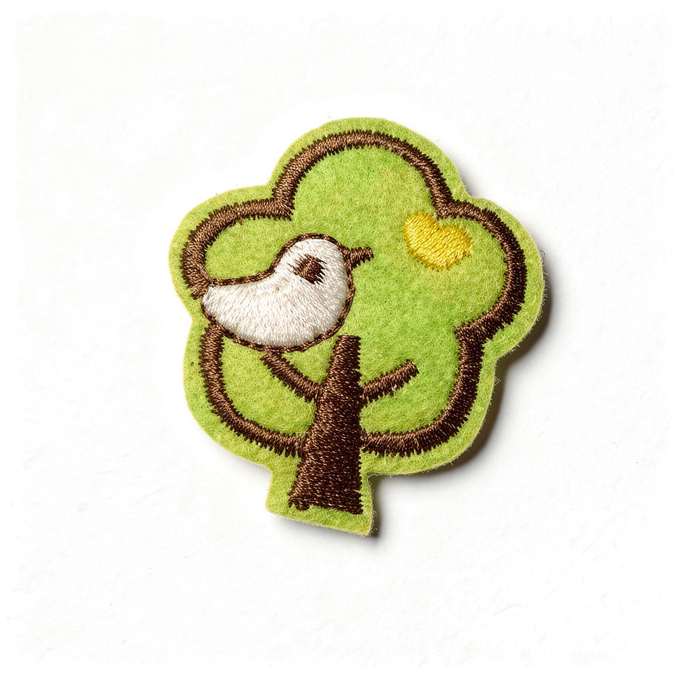 1 applique à coller en forme d arbre