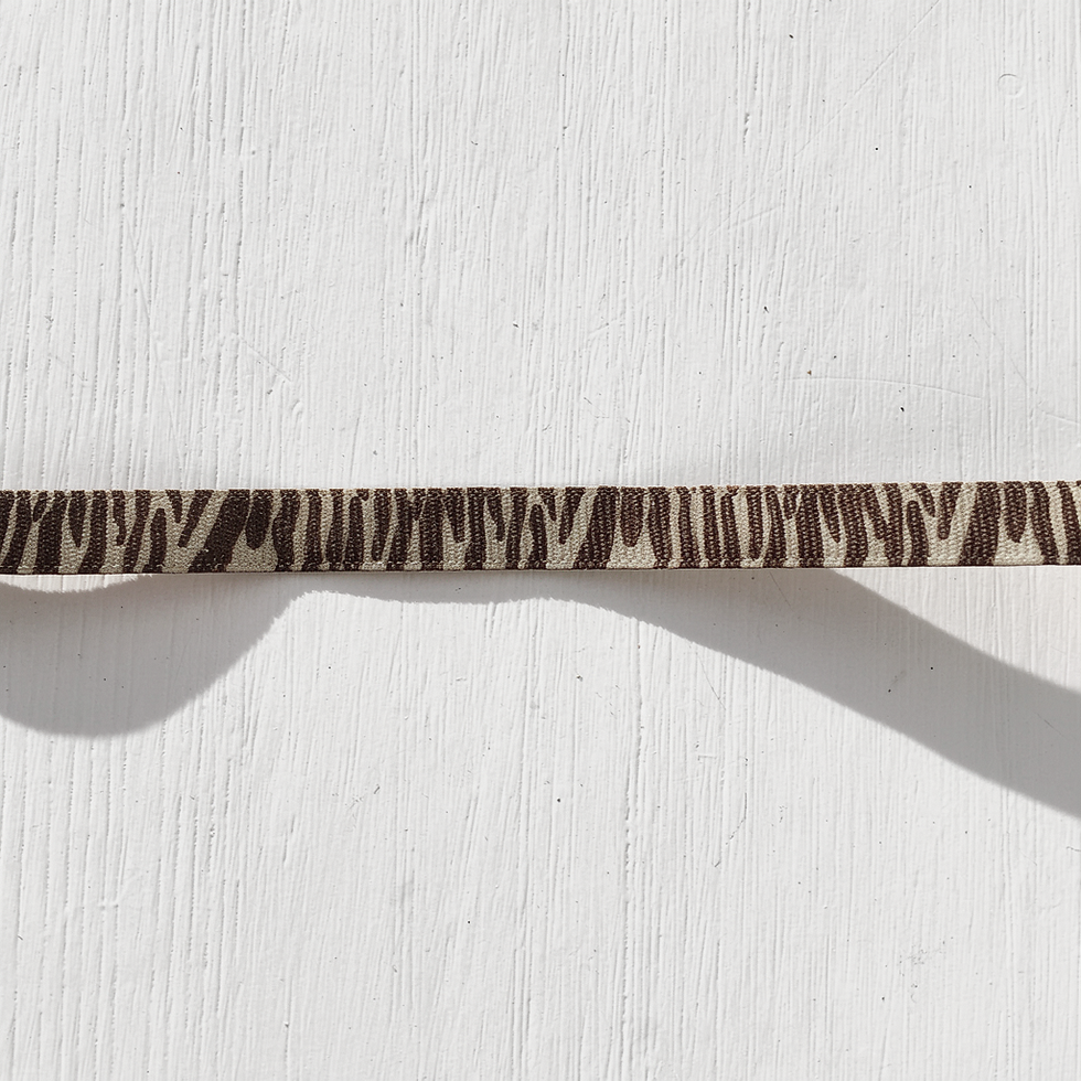 RUBAN MOTIF ZEBRE