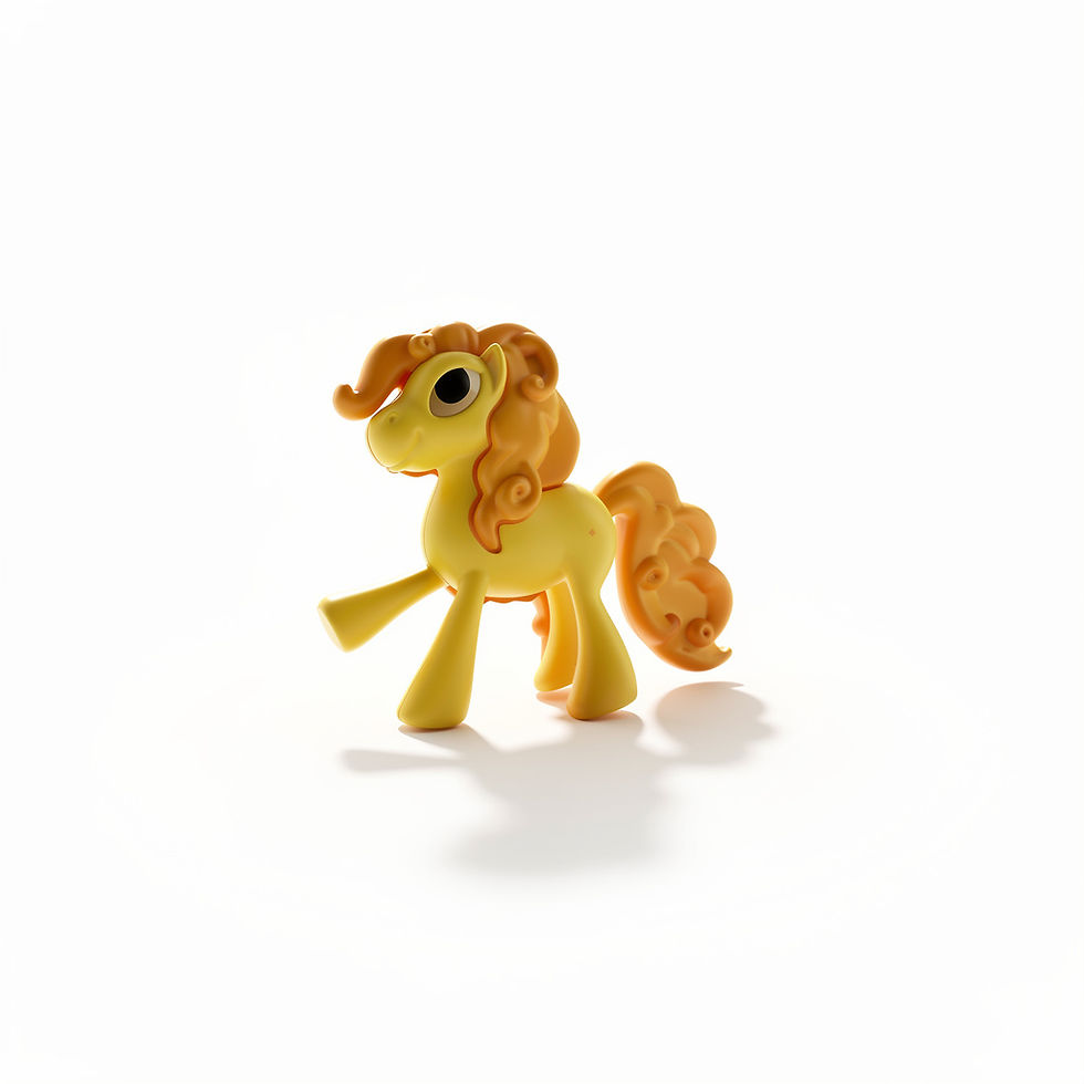 Bouton en forme DE licorne