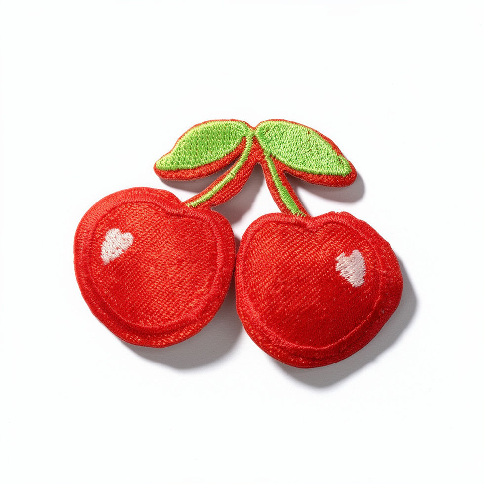 Miniatura: 1 appliqué à coller ou à coudre de  6 cm