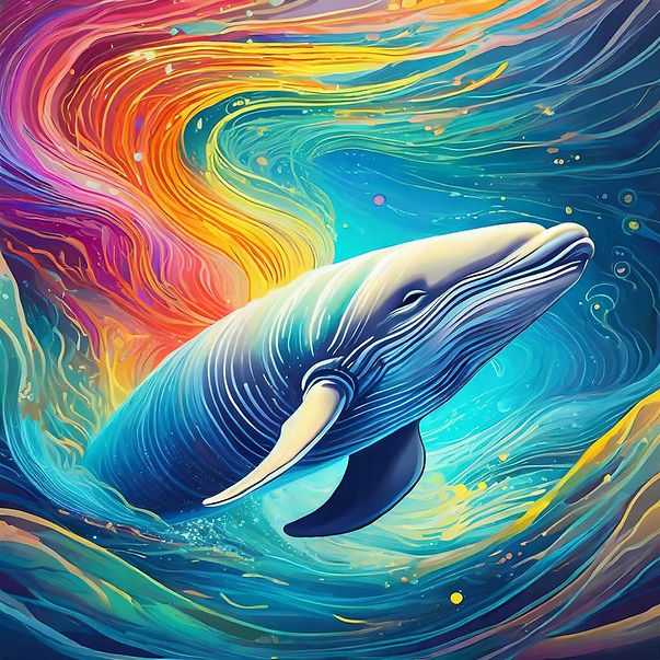 Whale activation and spiritual healing through ocean frequencies