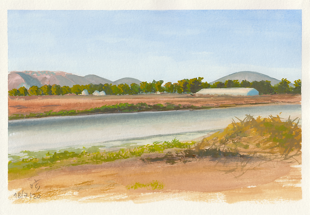 Sunset at Jezreel Valley