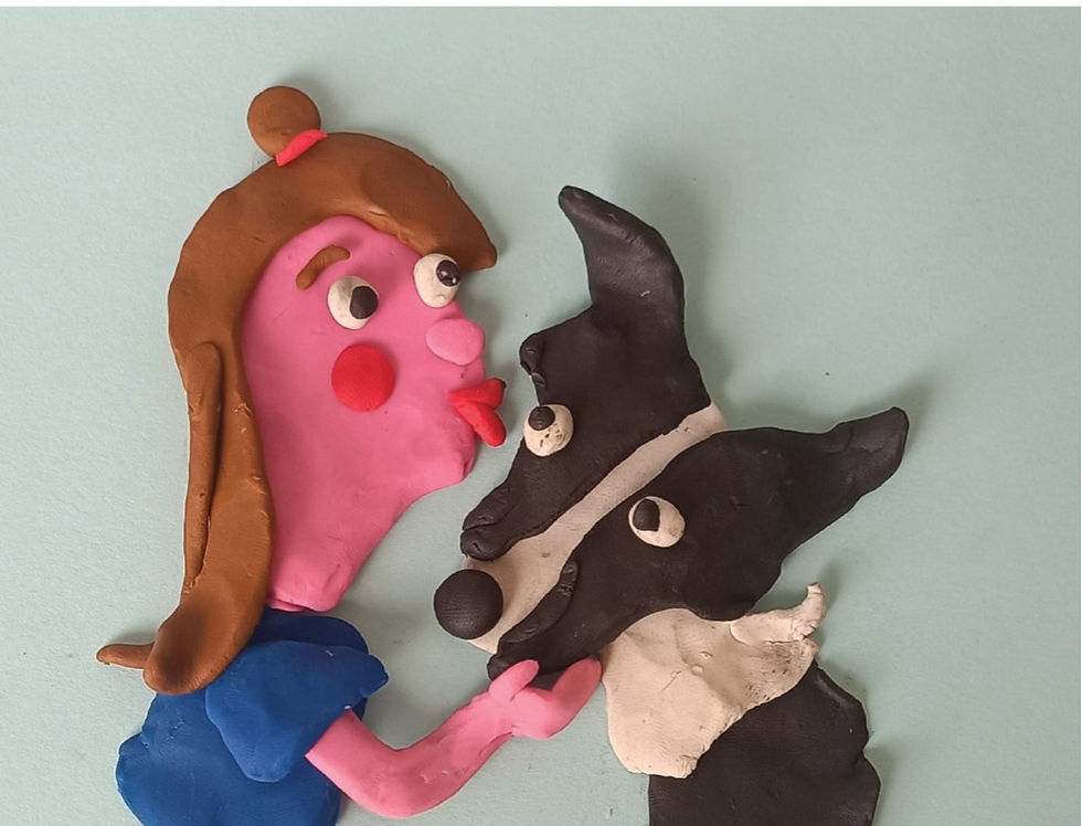 פרצוף בפלסטלינה - לילדים 2