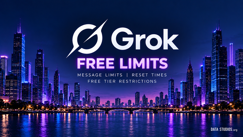 Grok Free Limits: Message Limits, Reset Times, “Free Limit Reached” Errors, and Current Free Tier Restrictions