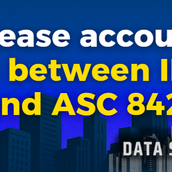 How lease accounting differs between IFRS 16 and ASC 842 for lessees and lessors