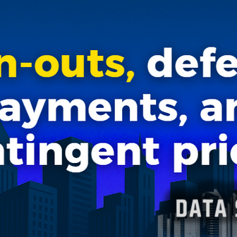 Earn-outs, deferred payments, and contingent pricing structures