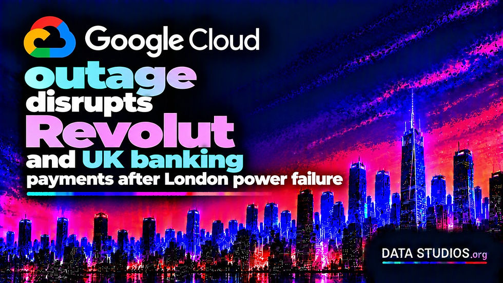 Google Cloud outage disrupts Revolut and UK banking payments after London power failure